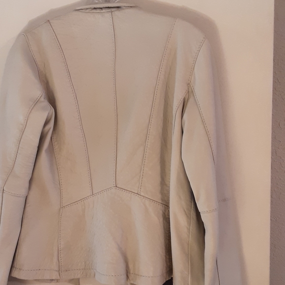 DONATED.  CO OP Barney's moto leather jacket M - Picture 4 of 5